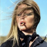 Brigitte Bardot Spain 1971 Colorised Portrait Photography Print
