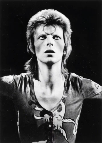 David Bowie Staring Into Space 1973 Ziggy Stardust Portrait Photography Print