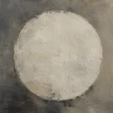 Stone Circle Ritual Abstract Textured Wall Art Print