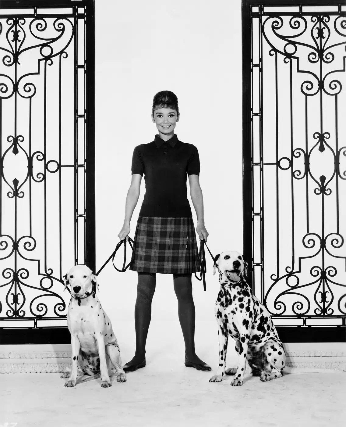 Audrey Hepburn Twelve Publicity Portraits print showing twelve publicity portraits with archival tone