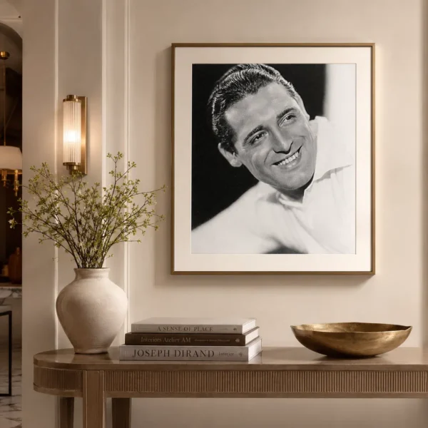 Cary Grant Paramount 1930s Portrait Black and White Photography Print