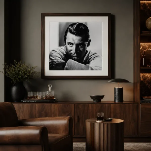 Cary Grant by Robert Coburn 1935 Portrait, Black and White Photography Print