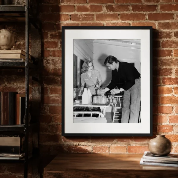 Carole Lombard and Clark Gable RKO 1939 Photography Print