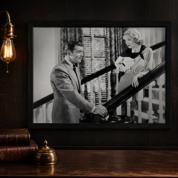 Clark Gable and Constance Bennett After Office Hours Photography Print