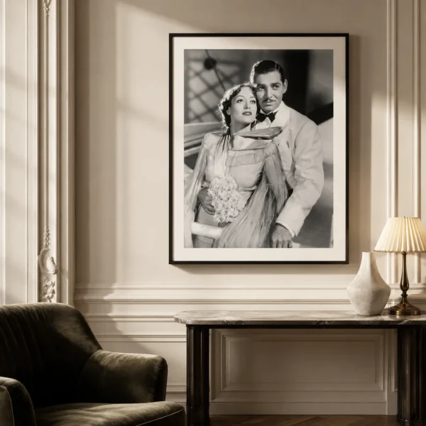 Clark Gable and Joan Crawford 1930s Hollywood Photo Photography Print