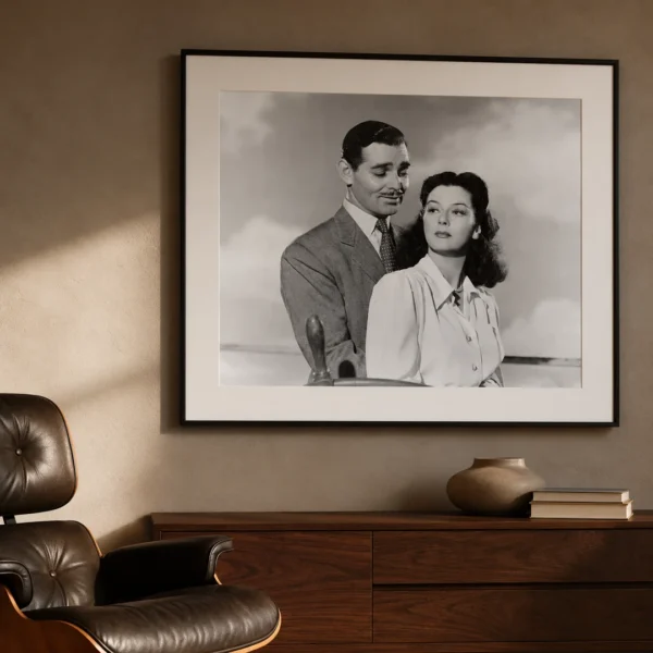 Clark Gable and Lana Turner Betrayed 1954 Photography Print