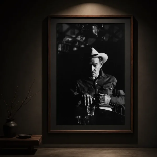Clark Gable in The Misfits Behind the Scenes Photography Print