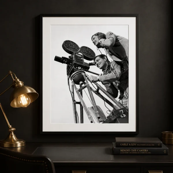 Clark Gable and Myrna Loy Too Hot to Handle 1938 Photography Print