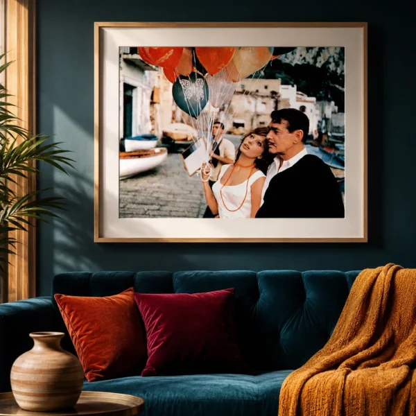Clark Gable and Sophia Loren It Started in Naples Photography Print