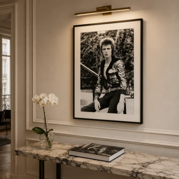 David Bowie Ziggy Stardust Metallic Jacket Photography Print
