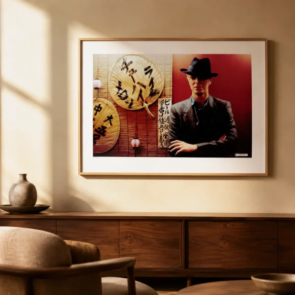 David Bowie in Tokyo 1983, Serious Moonlight Era Photography Print