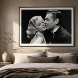 Saratoga Jean Harlow and Clark Gable 1937 Movie Photography Print
