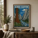 Kings Canyon National Park California Giant Sequoia Art Print