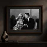Marilyn Monroe and Clark Gable The Misfits Press Conference Photography Print