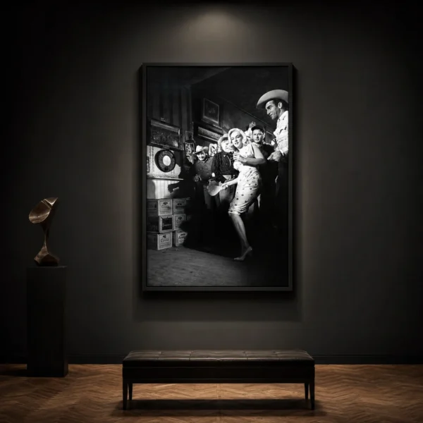 Marilyn Monroe and Clark Gable The Misfits Paddle Ball Photography Print