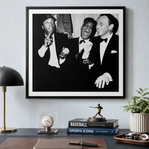 Frank Sinatra Baseball Group Black-Tie Photo Print