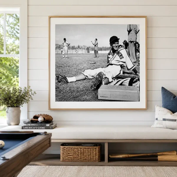 Frank Sinatra Baseball Uniform Field Photo Print
