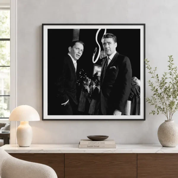Frank Sinatra Formal Event Duo Poster, Evening Photo Print