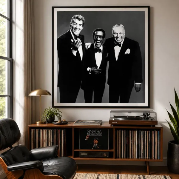 Frank Sinatra Tuxedo Trio Poster, Entertainer Group Print