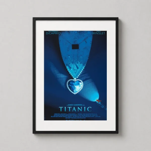 Titanic Laurent Durieux Heart of the Ocean Design Movie Poster