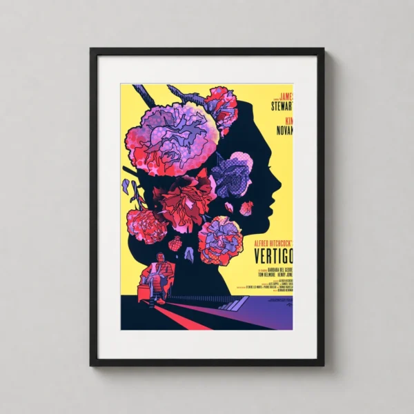Alfred Hitchcock's Vertigo, We Buy Your Kids Mondo Movie Poster
