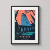 Vertigo 1958 Laurent Durieux Mondo Movie Poster