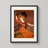 Absinthe Ducros Fils, Leonetto Cappiello 1901 Vintage Poster