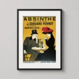 J. Edouard Pernot Absinthe French Advertising Vintage Art Print
