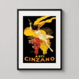 Asti Cinzano 1920 Leonetto Cappiello Italian Wine Art Print