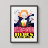 Vintage 1921 Bieres Vve J. Petit & Fils French Beer Art Print