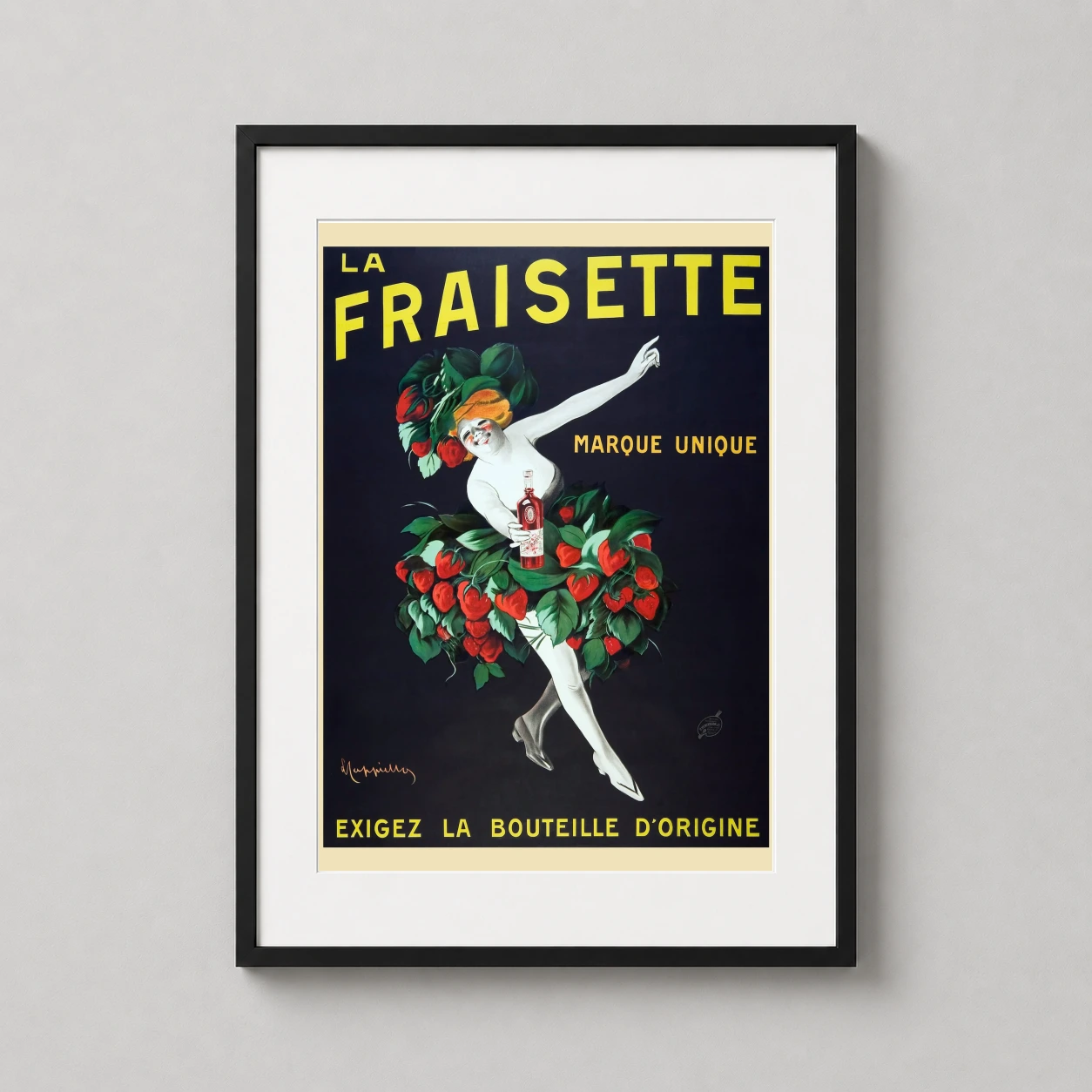 La Fraisette Leonetto Cappiello — whimsical Art Deco advertising illustration by Leonetto Cappiello