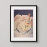 Stoli Vanil Stolichnaya Vodka Vintage Advertising Art Print