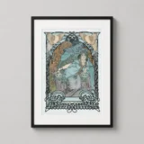 Alphonse Mucha Ilsee Princesse de Tripoli Art Nouveau Print
