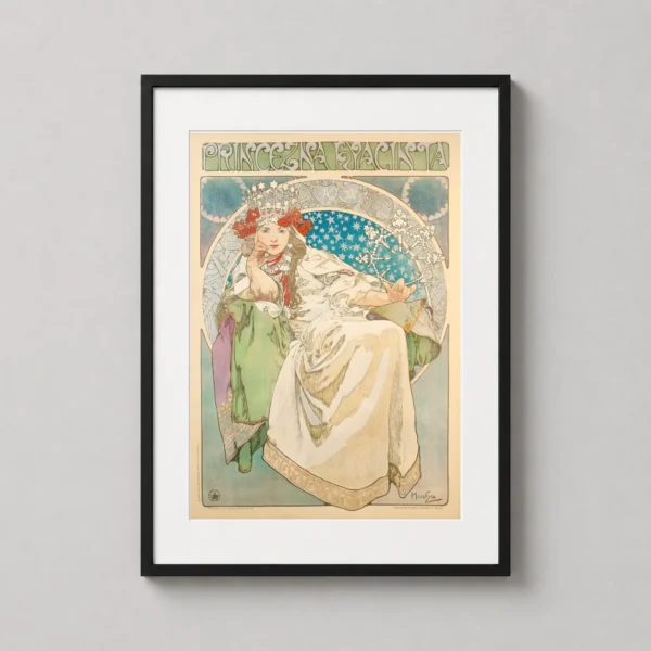 Princess Hyacinthe 1911 Alphonse Mucha Art Nouveau Art Print