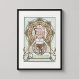 Alphonse Mucha Le Pater Sanctificetur Nomen Tuum Art Nouveau Print