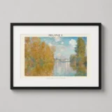 Monet Autumn Effect at Argenteuil 1873 Impressionism Art Print