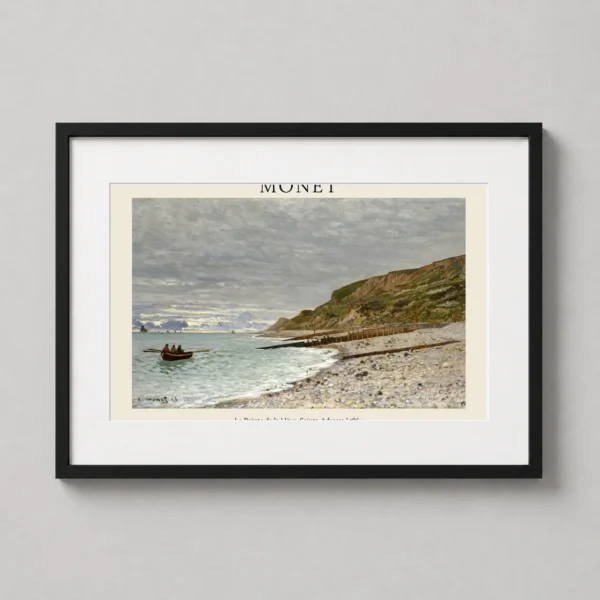 Claude Monet La Pointe de la Heve Sainte-Adresse 1864 Art Print