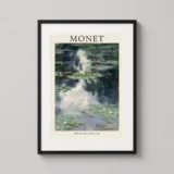 Claude Monet Pond with Water Lilies 1907 Impressionist Art Print