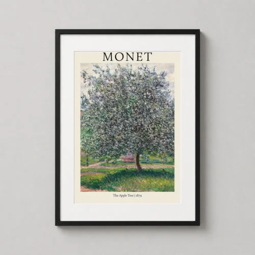 Claude Monet The Apple Tree 1879 Impressionist Art Print