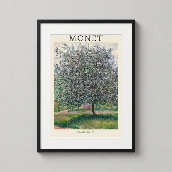 Claude Monet The Apple Tree 1879 Impressionist Art Print