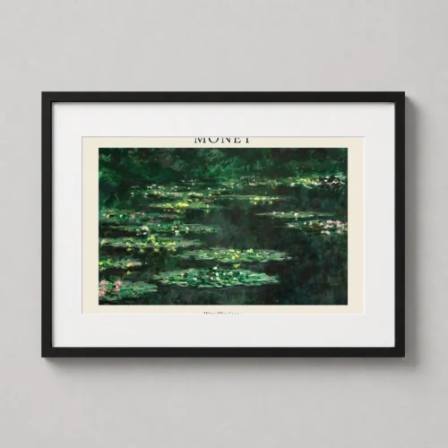 Claude Monet Water Lilies 1904 Impressionist Art Print