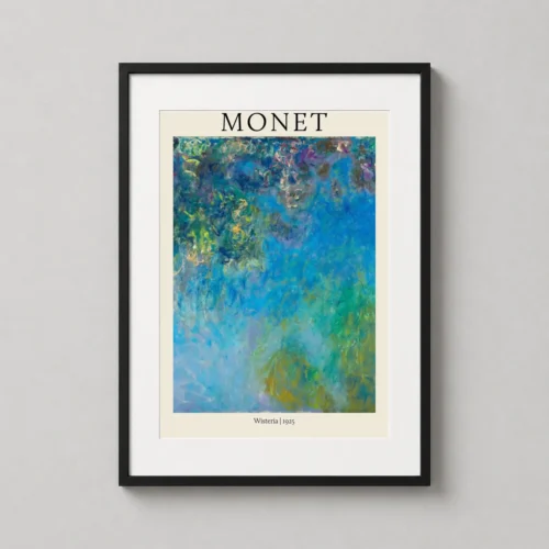 Claude Monet Wisteria 1925 Impressionist Masterpiece Art Print