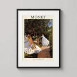 Claude Monet Women in the Garden 1866 Impressionist Art Print
