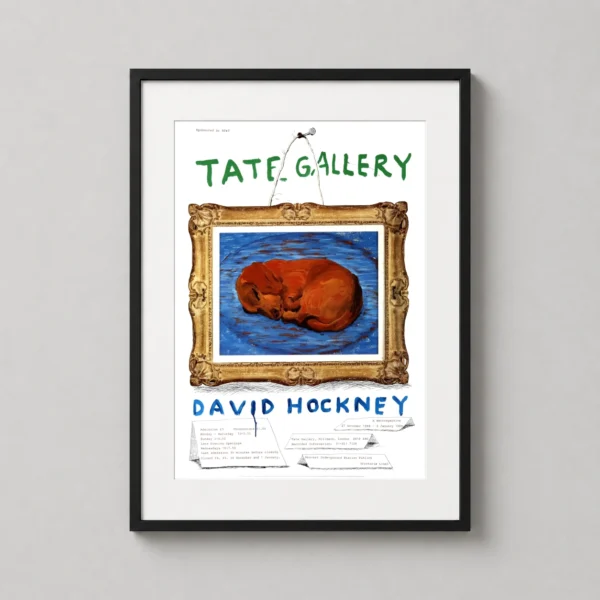 David Hockney Tate Gallery Little Stanley Sleeping Art Print