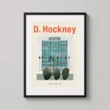 David Hockney California Bank 1964 Modern Architecture Art Print