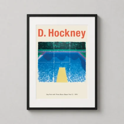 David Hockney Day Pool – Paper Pool 7 1978 art print for gallery wall display by MerchFuse