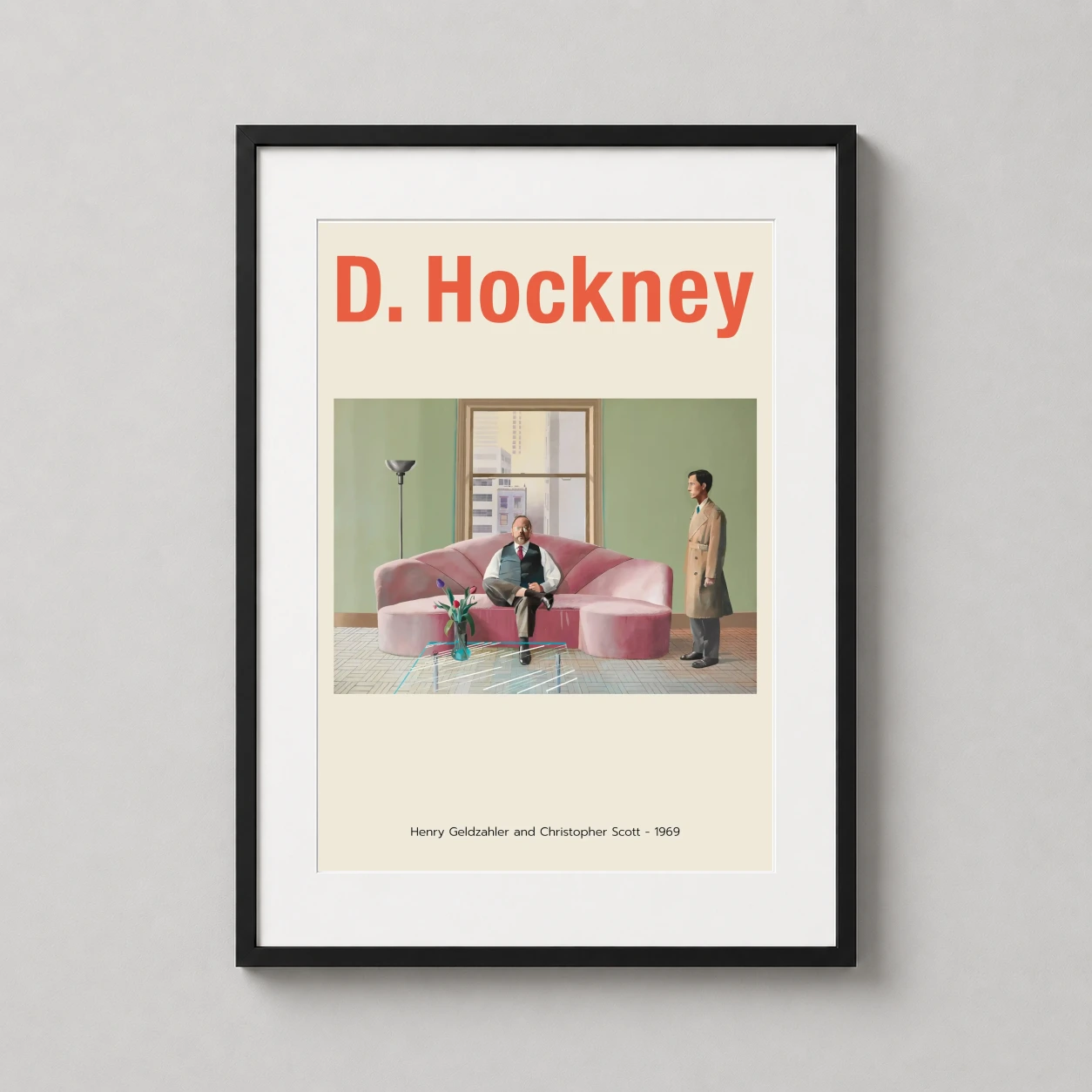 David Hockney Henry Geldzahler — features the 1969 double portrait of Henry Geldzahler and Christopher
