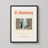 Mr and Mrs Clark and Percy 1971 David Hockney Exhibition Art Print