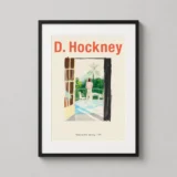 Peter on the Balcony 1971 David Hockney Exhibition Art Print