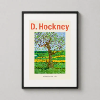David Hockney Woldgate Tree Art - fine art print from MerchFuse